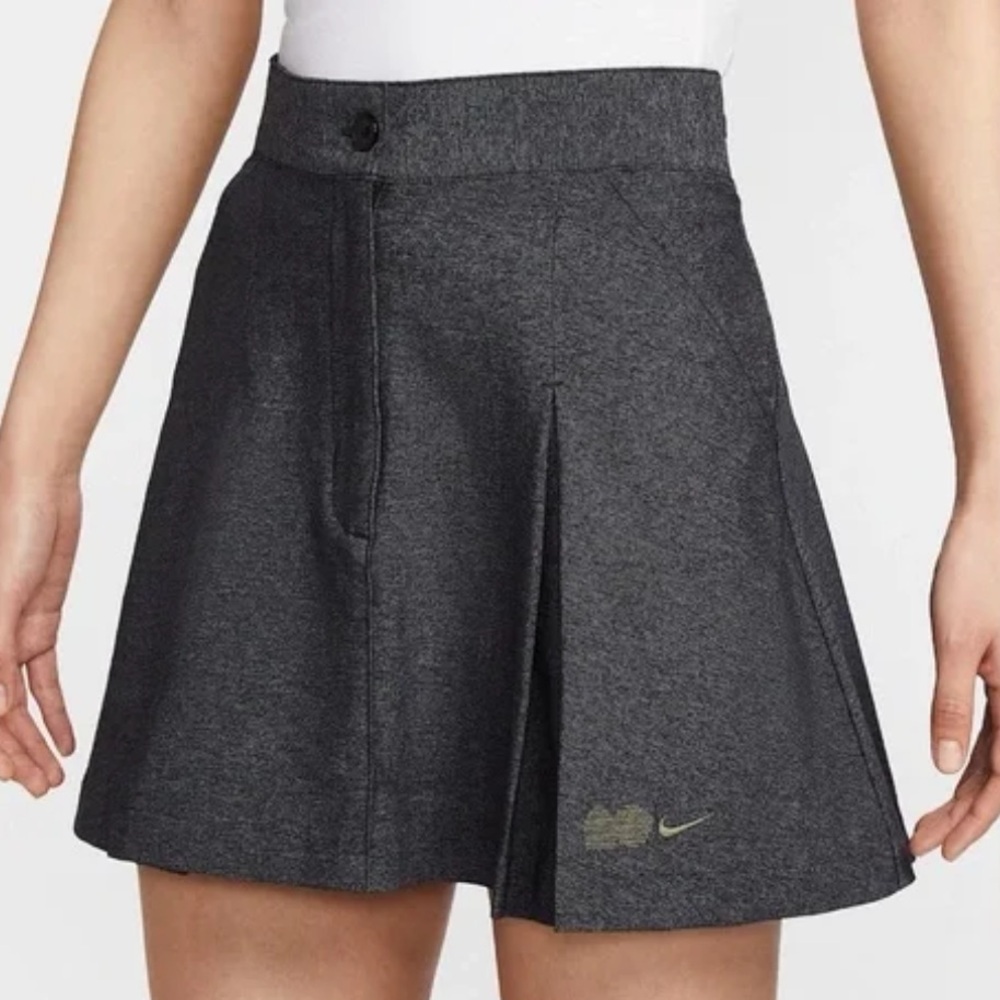 NIKE NAOMI OSAKA COLLECTION WOMEN'S TENNIS MINI SKIRT PLEADED BLACK MEDIUM NWT